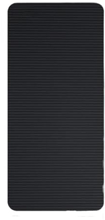 Yogamatte 15MM//20MM Dicke, rutschfeste Yogamatte, Sport-Fitnessmatte, Heimsport, Pilates, Gymnastik, Übung(200X60X2cm black)