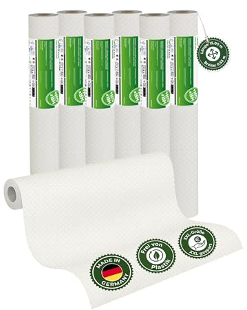 Veluxis Vliestapete 6er-Set GRANDIOSO Mikrostruktur – 15,00 m × 0,53 m | moderne Alternative zur Raufasertapete, Strukturtapete Mikrostruktur, überstreichbar, atmungsaktiv, Made in Germany