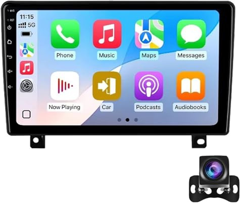 Radio De Coche Android 15 Para Opel Astra H 2004-2014, Radio De Coche Con Pantalla Táctil De 9 Con Carplay, Android Auto, WiFi, DSP, GPS, RDS/FM, Bluetooth, USB Y Cámara De March(Color:4 Core 1+32G)