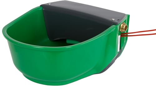 Kerbl Heizbares Schwimmer-Tränkebecken (Wassertränke aus Kunststoff SH30, 230 V, Tiertränke) 222062
