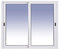 Ventanastock Ventana Aluminio 1200x1000 Corredera 2 hojas