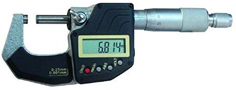 MIB Digital-Bügelmessschraube, ABS Mikrometer-Schraube zur AUSWAHL: 25-50 mm