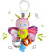 Funsland Baby Kinderwagen Spielzeug - Hängespielzeug Mit Glocke, Clip Auf Babyschale für Mädchen und Jungen - Plüsch Tier Activity Geschenk für Neugeborene 0-12 Monate