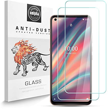 Stücke Schutzfolie für Wiko View 5, 9H-Härte Tempered Glass, Anti-Kratzer, Einfache Installation, Anti-Fingerabdruck Displayschutzfolie für Wiko View 5 [2 Stück]