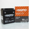 Batterie SLA Kyoto compatible avec Quad Kawasaki 450 Kfx R 2008 à 2014 YTX7L-BS / 12V 6Ah