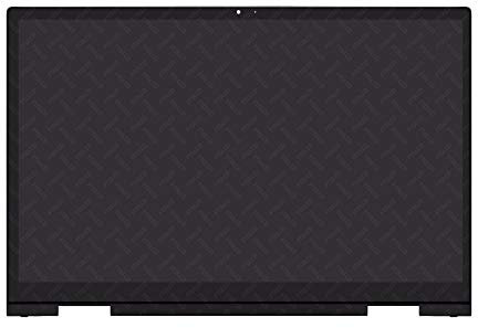 FTDLCD® 15,6 Zoll FHD LED LCD Touchscreen Digitizer Display Bildschirm Assembly Ersatzteil für HP Envy x360 Convertible 15-ee L93181-001 mit Rahmen