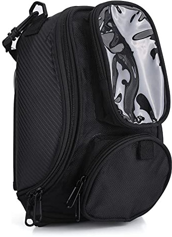 BOROCO Motorrad Tankrucksack,Universelle Wasserdicht Magnet Tanktasche Motorrad mit Schultertragegurt für Outdoor-Sportarten, Reisen