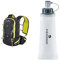Ferrino X-Track, Zaino da Trekking Unisex, Nero, 15 L & Soft Flask Borraccia Running, Bianco, 0.50 Lt.