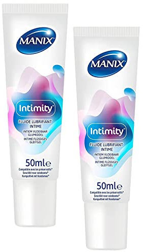 Manix - Lot de 2 Gel Lubrifiant Sexuel INTIMITY - 50ml