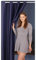 tinycurtains, Türvorhang mit Teleskopstange, einfache Montage in nur 1 Minute ohne Bohren (Türgardine blau H200 x B150 cm + Stange weiß B55-90 cm)