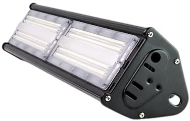 ENOVALITE LED Hallenleuchte 100W 5000K Neutralweiß 12000lm - Industrie Hallenstrahler für Werkstatt, Lager, Garage - 120lm/W IP65 IK10 ENEC – High Bay Industrielampe Hallenbeleuchtung