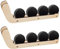 Beeveer Hockey-Puck-Regal aus Holz, Wandhalterung, Hockey-Puck-Display, Wandregal, Hockey-Puck-Halter für Spieler, Team-Geschenke, Wohnzimmer, Aufbewahrung, Dekoration, Zubehör, 2 Stück