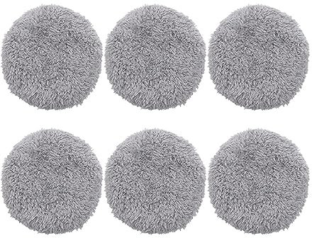 DispRA 6 Piezas compatibles con Conga WINDROID 870, toallitas limpiadoras de Ventanas robóticas, Robot de Limpieza, trapeador, Piezas de aspiradora, Accesorios