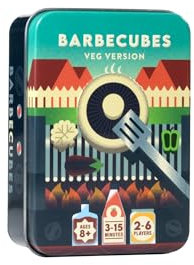 Alley Cat Games Barbecubes – Veg Edition – Une suite Tinderblox – Jeu d'empilage de dextérité
