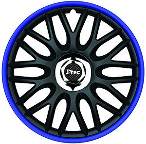 ZentimeX Z778320 Radkappen Radzierblenden universal 14 Zoll Blue R