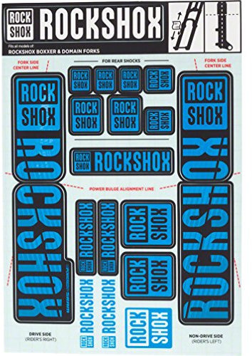 RockShox Unisex – Erwachsene Felgenbänder-03059938 Felgenbänder, Blau, 35mm Standrohre und Doppelbrücke