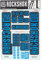 RockShox Unisex – Erwachsene Felgenbänder-03059938 Felgenbänder, Blau, 35mm Standrohre und Doppelbrücke