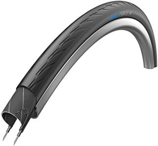 XLC Unisex – Erwachsene RaceX Fahrradreife, schwarz, 700x25C