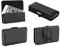 Quertasche für Samsung Galaxy J7 Prime Case Handy Tasche Schutz Hülle Etui Cover Quer Gürtel Clip