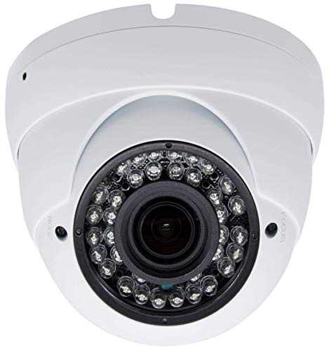 Vonnision 5MP 4MP Dome Super Hybrid Security Camera 4in1 TVI/CVI/AHD/960H CCTV Surveillance Security Camera 2.8-12mm Varifocal Lens Waterproof Day&Night Vision Outdoor/Indoor 98ft IR Camera White