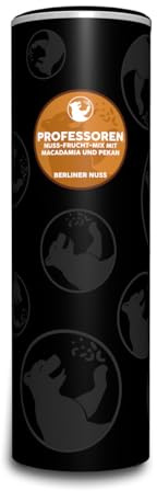ProfessorenMix Nuss-Frucht-Mischung mit Pekan & Macadamia – Mit Heißluft geröstete Nüsse – Premium Studentenfutter-Alternative – Jumbo Weinbeeren 1000g