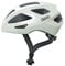 ABUS Rennradhelm Macator - sportiver Fahrradhelm für Einsteiger - auch für Zopfträger/-innen - für Damen und Herren - Weiß Glänzend, Größe L, L (58-62 cm)