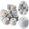 LS-LebenStil Filz Toilettenpapier Banderole Wertpapier Klohut Husse Klopapier Klorollen