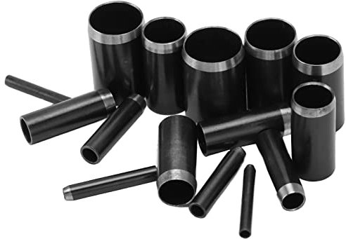 Ensemble de Poinçons en Cuir Cutter Creux 1-15 Mm Outil de Perforation en Cuir Outil de Perforation en Cuir pour Cuir, Bracelet de Montre, Toile, œillet