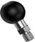 1 Ball Mount Portable Tripod Ball Adapter Motorcycle ATV Rear View Mirror Screw Ball Head with Threaded Bolt M10 x 1.25 mm Compatible with RAM Mounts (SZ-M10*1)