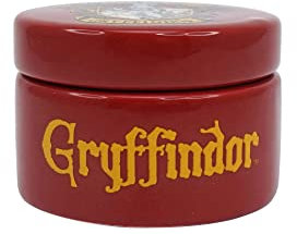 Half Moon Bay - Harry Potter Gryffindor Schmuckkästchen aus Keramik, rund, mit Deckel, 6 cm