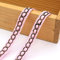 Wambere 10m Spitze-Borten,Spitzenbordüre Spitzenband,Dekoband Zierband Geschenkband Spitzenborte Schnur Kordelband für Hochzeit Braut, Kostüm oder Schmuck, Kunsthandwerk und Nähen,Rosa