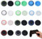 Joystick di Ricambio in Silicone da 22pezzi, Copertura dei Tappi dei Pulsanti in Silicone, Tappi Fittizi con impugnatura per Joystick per Controller PS5, PS4, Xbox 360, PS3 ﻿