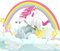 papercrush® Pop-Up Karte Einhorn mit Regenbogen - Lustige 3D Geburtstagskarte für Kind, Süße Einhornkarte für Mädchen, beste Freundin & Frau, Glückwunschkarte und Einladungskarte zum Kindergeburtstag