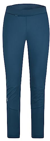 Ziener Damen NURA Softshell-Hose, Langlauf-Tight | Winddicht, elastisch, hale Navy, 44