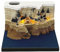 Fockety 3D Memoblock mit Licht & Stifthalter, Schloss 3D Haftnotizen Notizblock, Aufkleber Papiere Karte Handwerk Schloss Büro Home Decor, Abreißen Papier Reveal Magic Castle