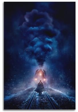 VZRSQZK Filmposter Mord im Orient Express, dekoratives Gemälde, Leinwand-Wandposter und Kunstdruck, modernes Familienschlafzimmer-Dekor-Poster, 20 x 30 cm