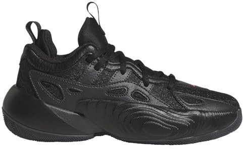 adidas Unisex Trae Unlimited Shoes Basketball-Schuhe, core Black/Carbon/solar red, 37 1/3 EU