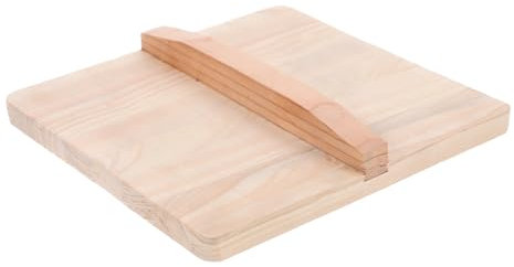 Milisten Japanese Omelette Pan Lid Wooden Saucepan Cover Enhanced Heat Resistant and Sturdy