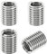 PATIKIL 4Stk Gewinde Adapter Hülse Reduzier Mutter M16x2 Männlich bis M12x1.75 Weiblich Reparatur Einsatz Mutter Schraube Reduzierer Edelstahl Befestiger 20mm