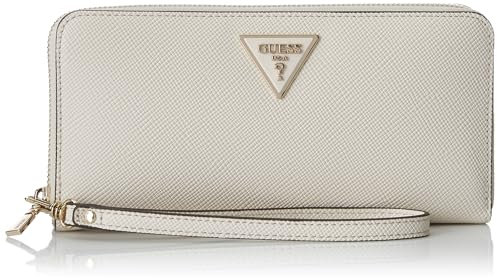 GUESS Laurel SLG Zip Around Wallet L Stone