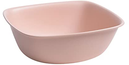 Septpenta Waschbecken, Schmales Design, Quadratisches Kunststoffwaschbecken, Tragbares Waschbecken Zum Waschen, Reinigen, Fußbad, Geschirrspülen, Gesichtswaschen(Kleines Pulver)