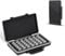 LR44 Battery Case Holder Storage, Water-Resistant, Anti-Shock, Coin Cell Battery Case for 35x LR44/AG13/CR44/SR44/357/303/L1154/A76