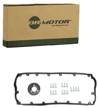 DR.MOTOR AUTOMOTIVE DRM01226S Dichtungssatz Zylinderkopfhaube mit Schrauben Kompatibel mit VW Transporter T5 Bus 7HB, 7HJ, 7EB, 7EJ, 7EF, 7EG, 7HF, 7EC 03G103448A 070103469A 070115315A