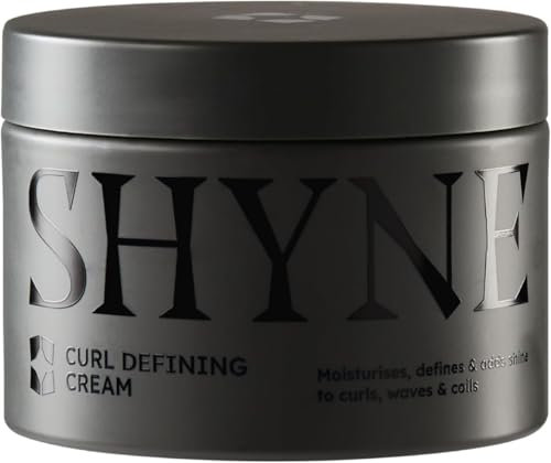 ShyneDurags Curl Cream | Curl Defining & Moisturising Styling Hair Cream for Men & Women | Perfect for Curls & Waves | 95% Natural Origin & Coconut Oil | Black Owned Beauty