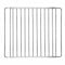 CHEFZOCO Bandeja extensible para horno, Parrilla ajustable para horno, Rejilla extensible Horno, Bandeja horno universal, Apta par a la mayoría horno, ancho de 370 a 640 mm, Fondo fijo de 305mm