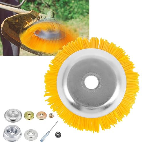 Tete De Débroussailleuse Indestructible,kimeo Jardin,Tête De Débroussailleuse Indestructible En Nylon Tête De Coupe En Nylon Pour Tondeuses À Gazon, Coupe Bordures Et Désherbage-A