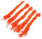 Yardwe 50 Pezzi Di Corda Per Yo-Yo Corde Di Ricambio Blu Colorate Accessori Per Yo-Yo In Nylon Arancione