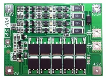 4S 40A BMS 14,4V 16,8V 18650 21700 26650 Lithium-Batterie Balanced Protected Board for Schraubendreher, Bohrer und Scheinwerfer
