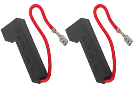 DECHOUS Kit de 2 Fusibles Haute Tension pour Four à Micro-ondes avec Diode, Accessoire en Plastique Solide pour Réparation Fiable à Domicile Camping-