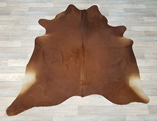 Kottig XXL Kuhfell Rinderfell Stierfell aus Brasilien Echtfell ca. 210x200cm 73